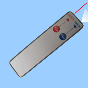 Laser Pointer Card, Laser card with laser torch, 2 in l laser card with Led Torch