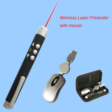 Wireless Laser Presenter with Mouse RCIR-011