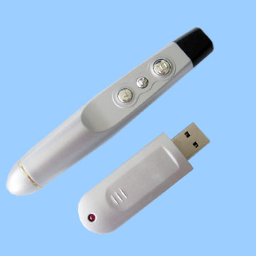 RF RC Laser Pointer-offer RF RC laser pointer-Remote Control Laser Pointer, Wireless Laser Presenter