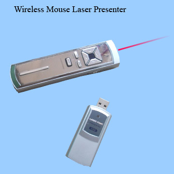 wireless mouse laser presenter RCRF-016